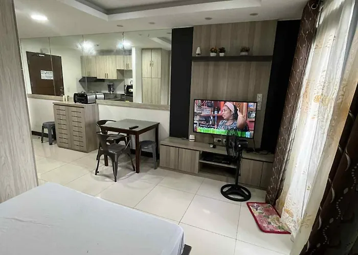 Staycation In Manhattan Heights Tower B Beside Alimall Cubao 3 Pax * 马尼拉