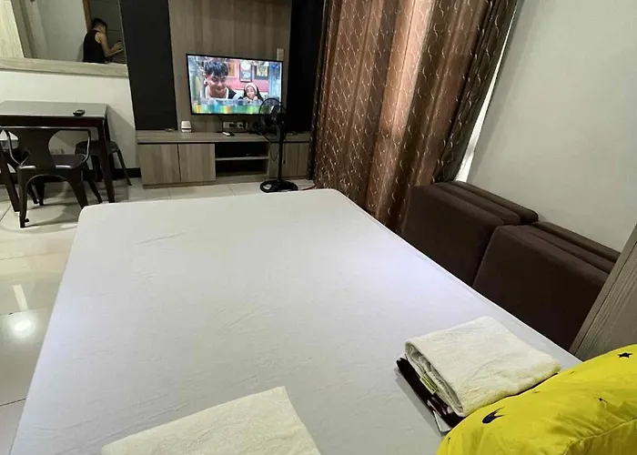 Staycation In Manhattan Heights Tower B Beside Alimall Cubao 3 Pax 公寓式飯店 马尼拉
