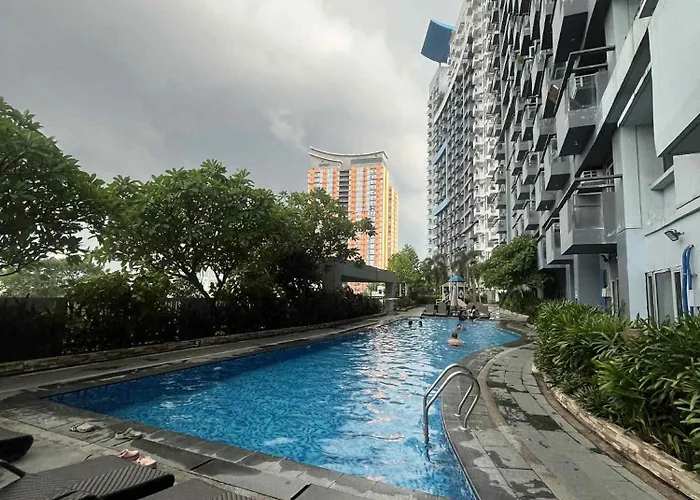 Staycation In Manhattan Heights Tower B Beside Alimall Cubao 3 Pax 公寓式飯店 马尼拉