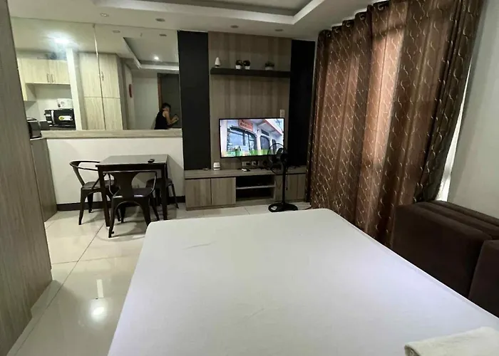 公寓式飯店 Staycation In Manhattan Heights Tower B Beside Alimall Cubao 3 Pax *