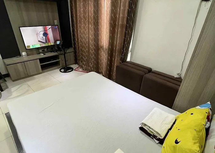 公寓式飯店 Staycation In Manhattan Heights Tower B Beside Alimall Cubao 3 Pax *