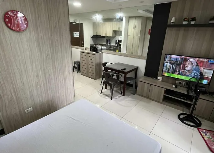 Staycation In Manhattan Heights Tower B Beside Alimall Cubao 3 Pax * 马尼拉
