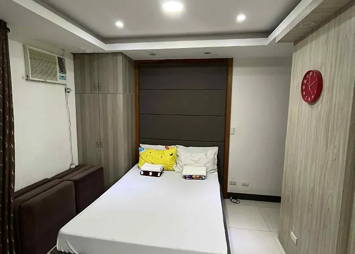 Staycation In Manhattan Heights Tower B Beside Alimall Cubao 3 Pax 公寓式飯店